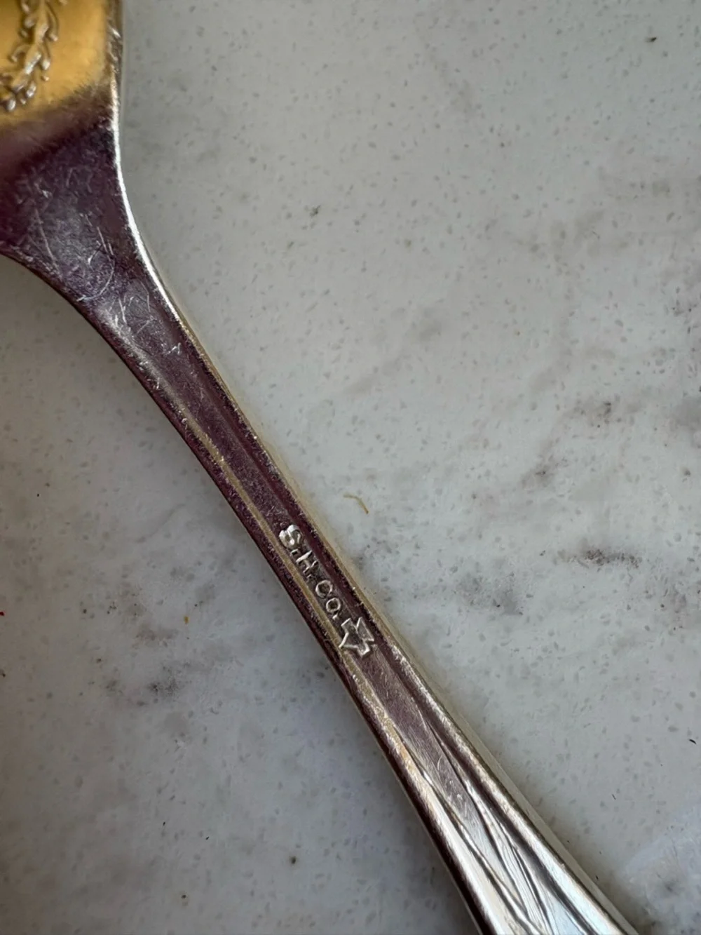 H. Co. (National Silver Co.) Carnation Pattern 1910 antique silverplate  36 pcs